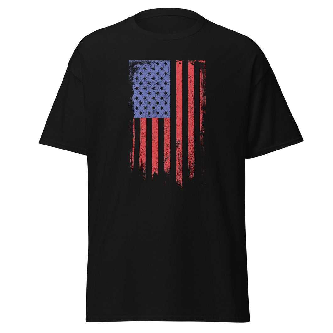 Grunt Style America Patriotic Flag Men’s Shirt