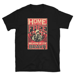 Home Of The Free Because Of The Brave Vintage