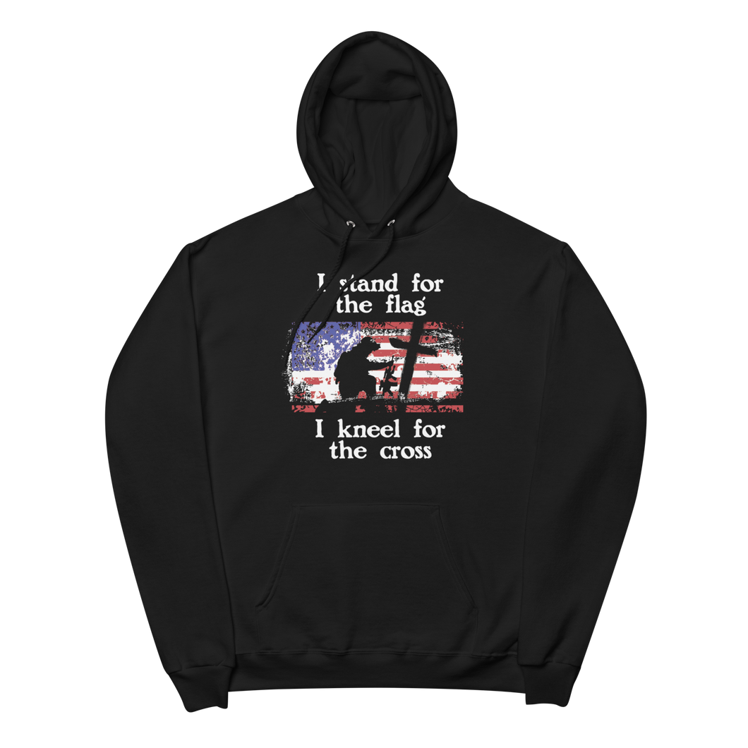 I Stand For The Flag I Kneel For The Cross Hoodie