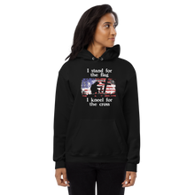 Load image into Gallery viewer, I Stand For The Flag I Kneel For The Cross Hoodie