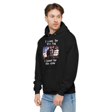 Load image into Gallery viewer, I Stand For The Flag I Kneel For The Cross Hoodie